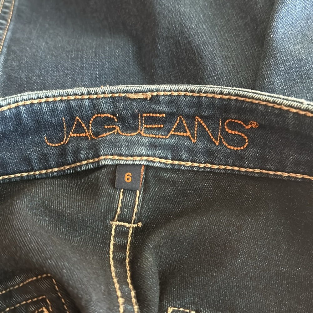 JAG JEANS DENIM Button Down front skirt size 6 - Picture 7 of 8